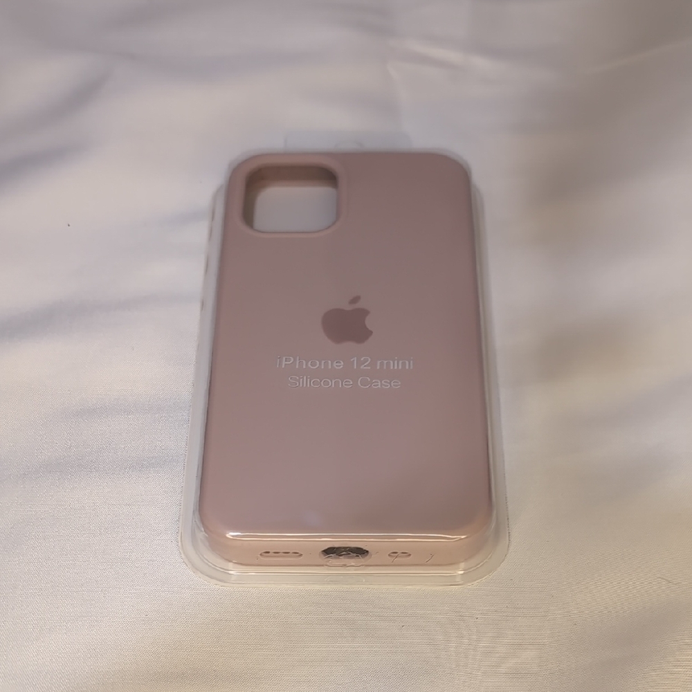 Apple iPhone 12 Mini Silicone Case - Light Pink